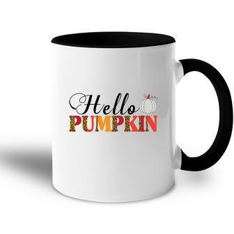 Hi Hello Pumpkin Fall Season Gift Accent Mug - Seseable