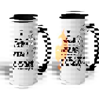 I Yam What I Yam Classic Gift For Men Women Accent Mug - Thegiftio