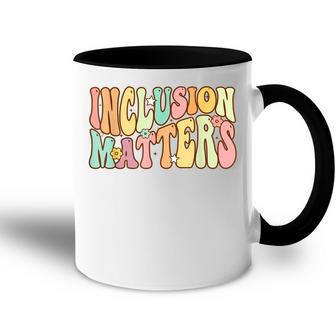 Inclusion Matters Special Education Autism Awareness Teacher Accent Mug - Thegiftio UK