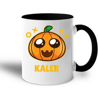 Kids Kaleb Kids Pumpkin Halloween Accent Mug - Seseable