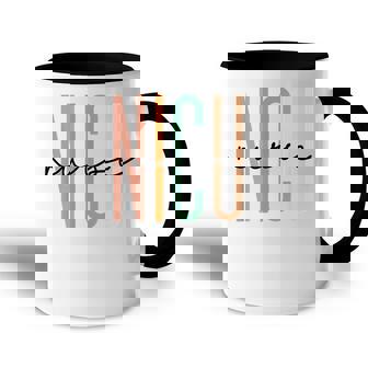 Nicu Nurse Neonatal Icu Nurse Infant Care Specialist Newborn Accent Mug - Thegiftio