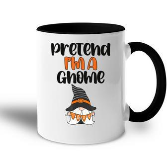Pezo Pretend Im Gnome Funny Gnome Witch Autumn Halloween Accent Mug - Thegiftio UK
