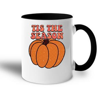 Pumpkin Tis The Season Fall Accent Mug - Seseable