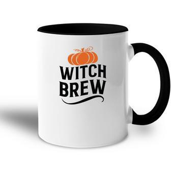 Pumpkin Witch Brew Fall Thanksgiving Accent Mug - Seseable