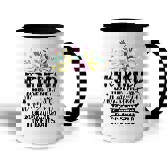 Retired Under New Management See Grandkids Funny Retirement V2 Accent Mug - Thegiftio UK