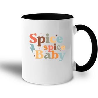Spice Spice Baby Fall Retro Thanksgiving Quotes Autumn Season Accent Mug - Seseable