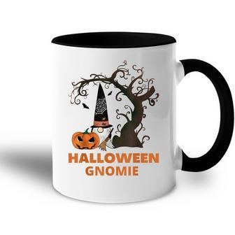 Spooky Halloween Gnome Witch Pumpkin  Accent Mug