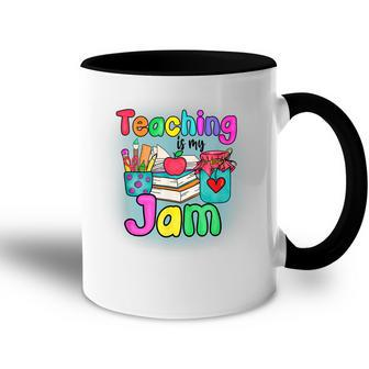 Teaching Is My Profession Jam Cute Graphic Teachers Accent Mug - Thegiftio UK