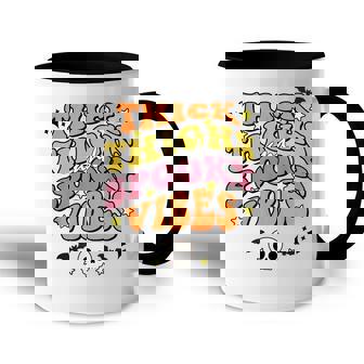 Thick Thighs And Spooky Vibes Spooky Season Halloween Accent Mug - Seseable