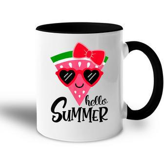 Watermelon One In A Melon Fruit Cool Hello Summer Vacation  Accent Mug