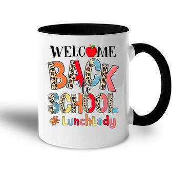 Welcome Back To School Lunch Lady Back To School Leopard Accent Mug - Thegiftio UK
