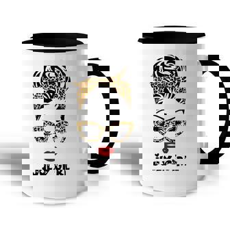 Womens Born In July Birthday Gift Leopard July Girl Accent Mug - Thegiftio