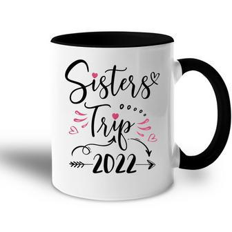 Womens Sisters Road Trip 2022 Weekend Girls Trip Funny Vacation Accent Mug - Thegiftio UK