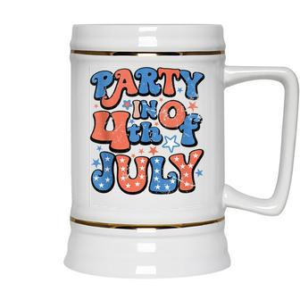 Party In The Usa Fourth Of July 4Th Of July Vintage Ceramic Beer Stein - Seseable