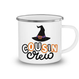 Funny Cousin Crew Halloween Costume With Witch Hat Cap Camping Mug - Thegiftio UK