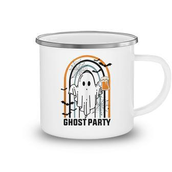 Ghost Party Men Womens Funny Halloween Drinking Beer Party Camping Mug - Thegiftio UK