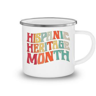Hispanic Heritage Month 2022 National Latino Countries Flag V2 Camping Mug - Thegiftio UK