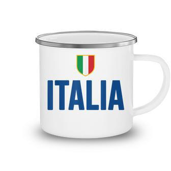 Italia Italy Italian Flag Camping Mug - Thegiftio UK
