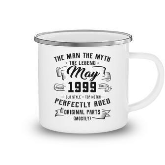 Mens Man Myth Legend May 1999 23Rd Birthday Gift 23 Years Old Camping Mug - Thegiftio UK