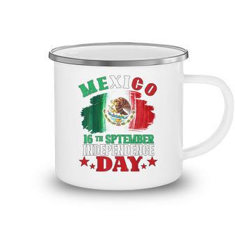 Mexico Pride Independence Day 2022 Mexican Flag 2022 Camping Mug - Thegiftio UK