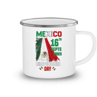 Mexico Pride Independence Day 2022 Mexican Flag 2022 V2 Camping Mug - Thegiftio UK