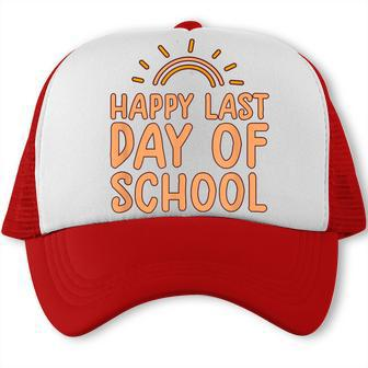 Happy Last Day Of School Students And Teachers Graduation V3 Trucker Cap | Seseable UK