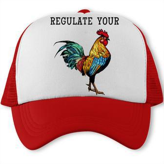 Pro Choice Feminist Womens Right Funny Saying Regulate Your Trucker Cap | Seseable CA