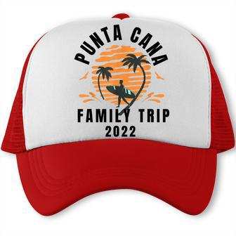 Punta Cana Family Vacation 2022 Matching Dominican Republic V3 Trucker Cap | Seseable CA