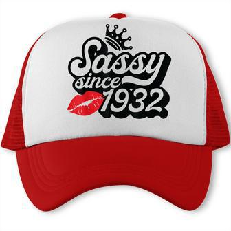 Sassy Since 1932 Fabulous 90Th Birthday Gifts Ideas For Her Trucker Cap | Seseable CA