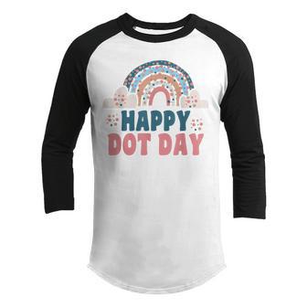Dot Day International Dot Day 2022 Kids Dot Day V4 Youth Raglan Shirt - Thegiftio UK