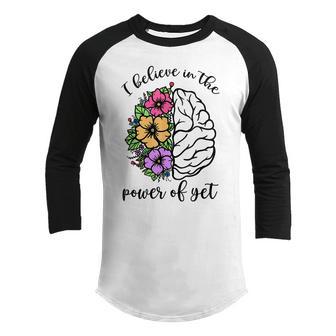 Growth Mindset Teacher I Believe In The Power Of Yet Brain Youth Raglan Shirt - Thegiftio UK