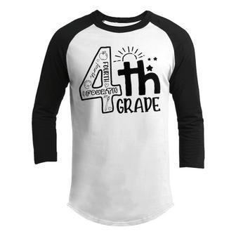 Hello 4Th Grade Teacher Boys And Team Fourth Grade Girls V2 Youth Raglan Shirt - Seseable