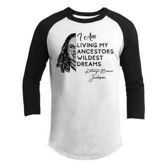 Ketanji Brown Jackson Black Girl Magic 1St Black Woman Quote V2 Youth Raglan Shirt - Thegiftio UK