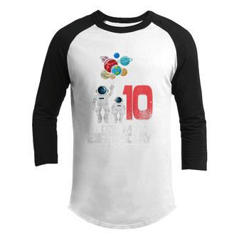 Kids 10 Years Old Gifts Its My 10Th Birthday Boys Kids Astronaut Youth Raglan Shirt - Thegiftio UK