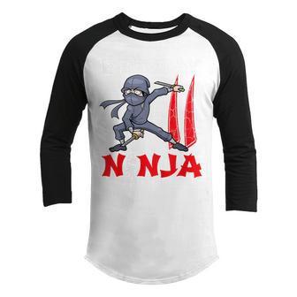 Kids 11 Year Old Gifts 11Th Birthday Ninja Funny For Boy Party Youth Raglan Shirt - Thegiftio UK