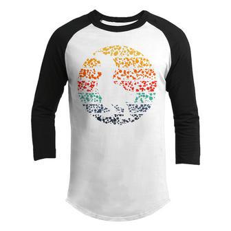 Kids Kids Polka Dot T Rex Dinosaur International Dot Day Boys V3 Youth Raglan Shirt - Thegiftio UK