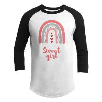 Kids Sweet Girl Cute Youth Raglan Shirt - Thegiftio UK