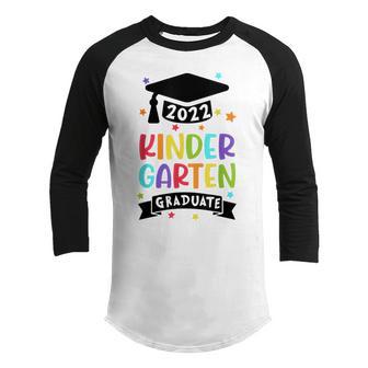 Kindergarten Graduate Class Of 2022 Graduation Cap Gift Youth Raglan Shirt - Thegiftio UK