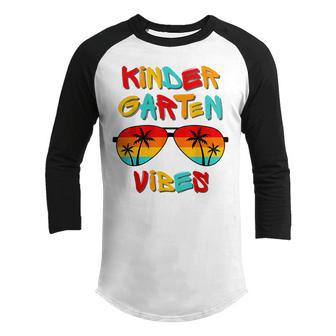 Kindergarten Vibes First Day Back To School Teacher Students V5 Youth Raglan Shirt - Thegiftio UK