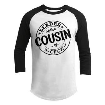 Leader Of The Cousin Crew - Best Big Cousin Crew Youth Raglan Shirt - Thegiftio UK
