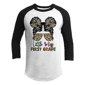 Little Miss Second Grade Girl Back To School 2Nd Grade V6 Youth Raglan Shirt - Thegiftio UK