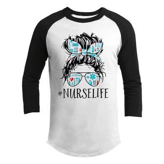 Nursing Gifts For Women Girls Students Er Cna Rn Nurse Week Youth Raglan Shirt - Thegiftio UK