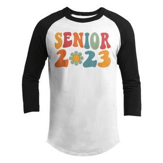 Retro Senior 2023 Back To School Class Of 2023 Graduation V3 Youth Raglan Shirt - Thegiftio UK