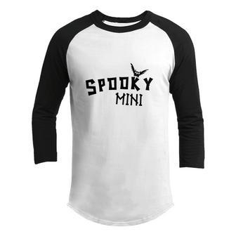 Spooky Mini Cute Halloween Present Youth Raglan Shirt - Seseable
