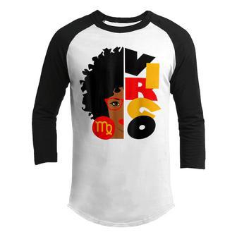 Virgo Girl Africa Girl Zodiac Signs Birthday Youth Raglan Shirt - Thegiftio UK
