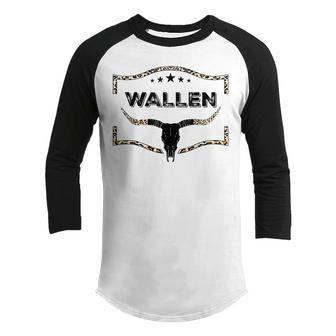 Wallen Western Wallen Bullhead Cowboy Wallen Youth Raglan Shirt - Thegiftio UK