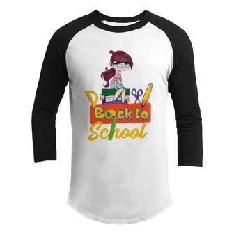 Back To School Tshirtback To School Graphic Design Printed Casual Daily Basic Youth Raglan Shirt - Thegiftio UK