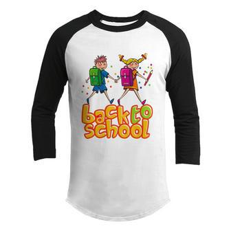 Back To School Tshirtback To School Graphic Design Printed Casual Daily Basic Youth Raglan Shirt - Thegiftio UK