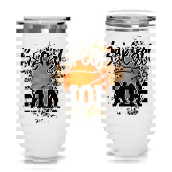 Basketball Mom Mom Game Day Outfit Mothers Day Gift Wine Tumbler - Thegiftio UK