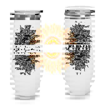 Best Meme Ever Sunflower Meme Mothers Day Gifts Wine Tumbler - Thegiftio UK
